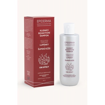 Epiderma Bioaktivní CBD šampon při lupénce 200 ml