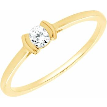 Eppi prsten ze stříbra s lab grown diamantem Otto R49274