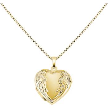 Eppi Stříbrný otevírací medailon srdce Hugh P47438