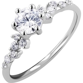 Eppi Zásnubní prsten s lab grown diamanty Carina RE46460