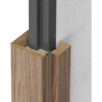 Erkado obklad kovové zárubně OKZ - Greko levé i pravé 80/197 cm sonoma 3D