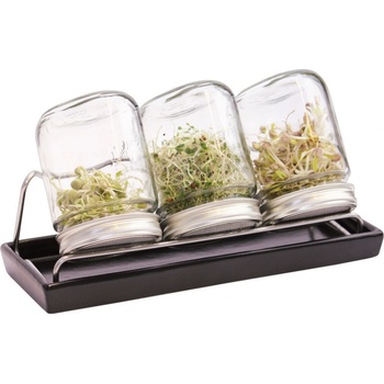 Eschenfelder III 750 ml sklenice na klíčení antracit