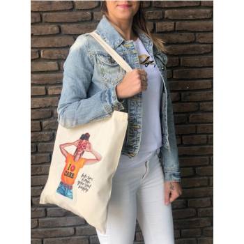 Eshopat plátěná taška I Love Donut