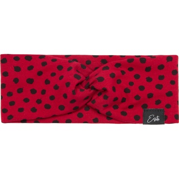 ESITO Dívčí čelenka do vlasů Black Spot ruby red červená