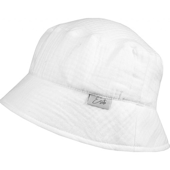 ESITO Klobouk mušelín White bílá