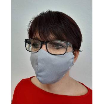 Esito rouška antibakteriální se stříbrem S šedá