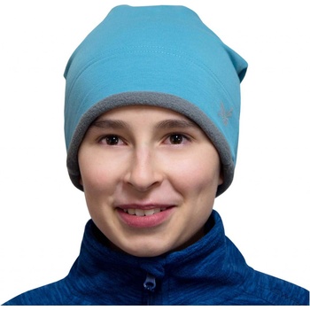 ESITO Zimní čepice spadená tyrkysová