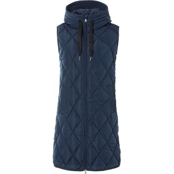 Esmara dámská dlouhá vesta navy modrá