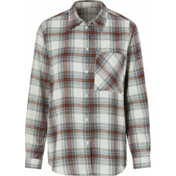 esmara dámská flanelová košile oranžová/béžová