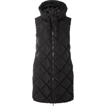 Esmara dámská prošívaná dlouhá vesta černá