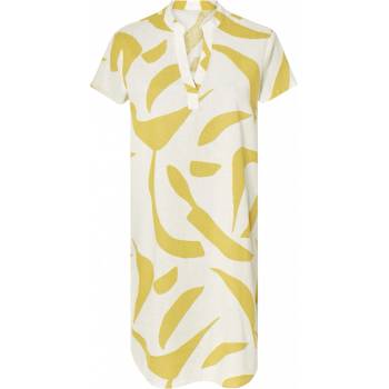 esmara Dámské lněné tunikové šaty bílá