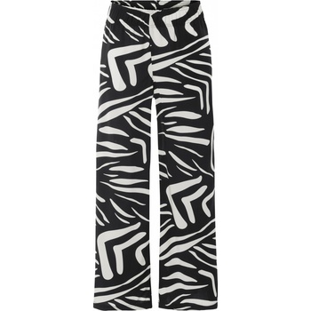 Esmara Dámské palazzo kalhoty černá/bílá