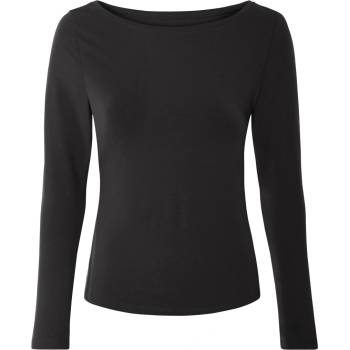 esmara Dámské triko s dlouhými rukávy černá