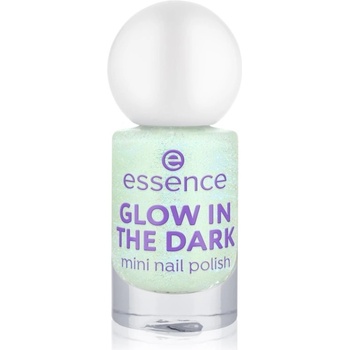 essence GLOW IN THE DARK lak na nehty mini odstín 01 5 ml