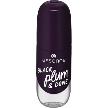 essence Lak na nehty 84 Black plum & done 8 ml
