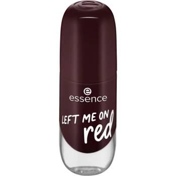 essence Lak na nehty gel 72 Left me on red 8 ml