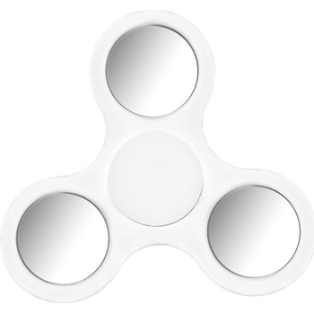 Euro Habitat Svítící fidget spinner Bílý