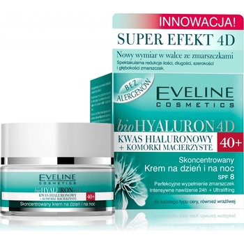 Eveline Cosmetics BioHyaluron 4D denní a noční krém 40+ 50 ml