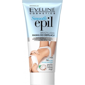 Eveline cosmetics Smooth Epil Brazilská depilační maska ​​- nohy, bikiny, podpaží 175 ml