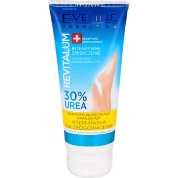 Eveline Revitalum 30% Urea Cream Exfoliační krémová maska 100 ml
