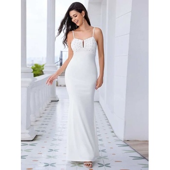 Ever Pretty Dámské šaty na ramínka bílá