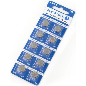 EverActive G10 LR1130 LR54 10ks EVAG10