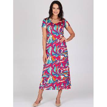 EVONA a.s. Dámské dlouhé šaty AMELINA 436 AMELINA 436