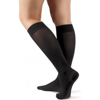 Evona podkolenky s bavlnou SETA 999 černé