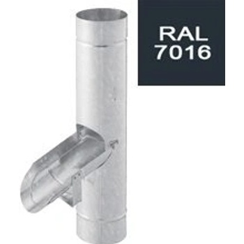 Evromat Odvaděč vody 100 mm šedý