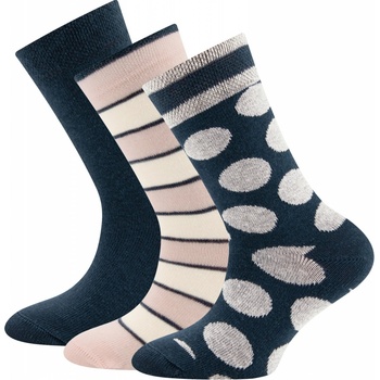 Ewers Socken 3er Pack Punkte/Ringel 0001