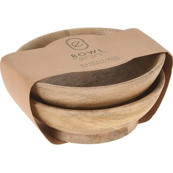 Excellent KO-A53540560 Sada dřevěných misek 2 ks 16 cm