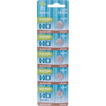 Extol Energy LR54, LR1130 5ks 42055