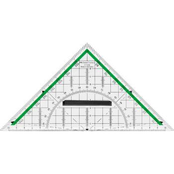 Faber-Castell trojúhelník TEKA 20 cm průhledné 177090