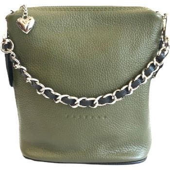 Facebag kožená crossbody 6034/124-18 zelená