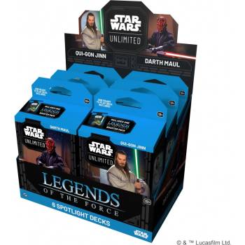 Fantasy Flight Games Star Wars Legends of the Force Spotlight Deck: Qui-Gon Jinn