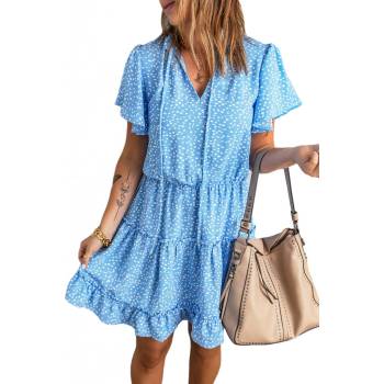 Fashion 4happy Lingerie dámské šaty modrá