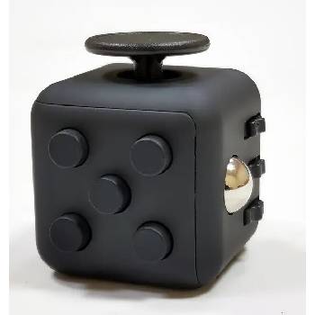 FIDGET CUBE 3,5X3,5CM černá