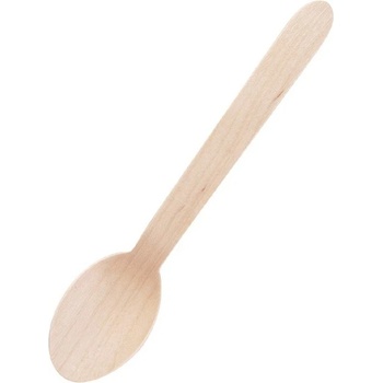 FiestaGreen CD904 Sada jednorázových dřevěných dezertních lžiček