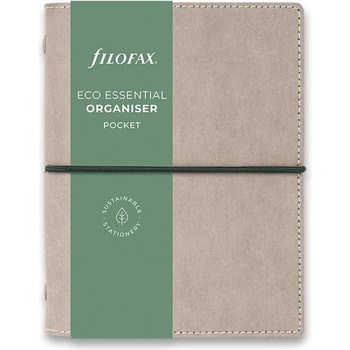 Filofax Eco Essential A7 týdenní 2026 ash grey