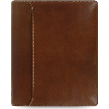Filofax Lockwood Zip A5 týdenní 2024 hnědý
