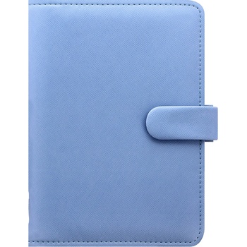Filofax Saffiano A6 týdenní 2021 modrý