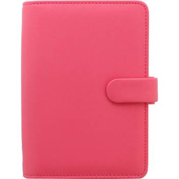 Filofax Saffiano A6 týdenní 2022 růžový