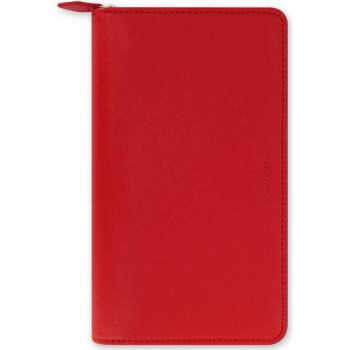 Filofax Saffiano ZIP A6 týdenní 2021 červený
