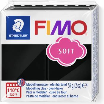 FIMO soft černá 454 g blok