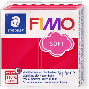 FIMO Staedtler soft červená 57 g