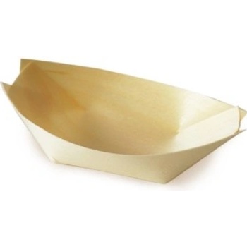 Fingerfood miska dřevěná, lodička 8 x 5,5 cm 66608