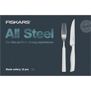 Fiskars All Steel Sada příborů 12 ks