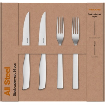 Fiskars Sada steakových příborů 24 ks 1071625