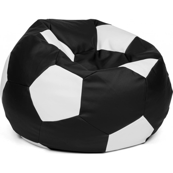 Fitmania Fotbalový míč XXL 430L vzor 07 černo žlutá