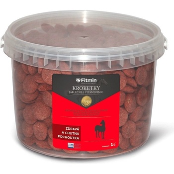 Fitmin Kroketky jablečné s vitamínem C 1,2 kg
